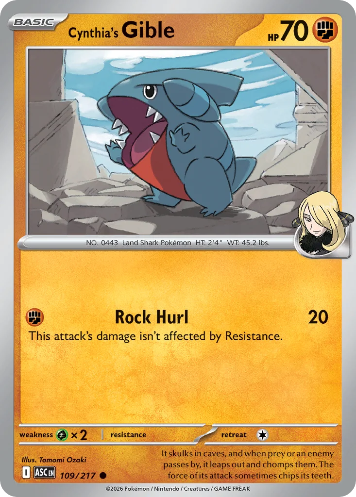 Cynthia's Gible
