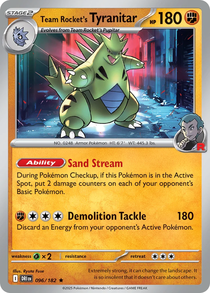 Team Rocket's Tyranitar