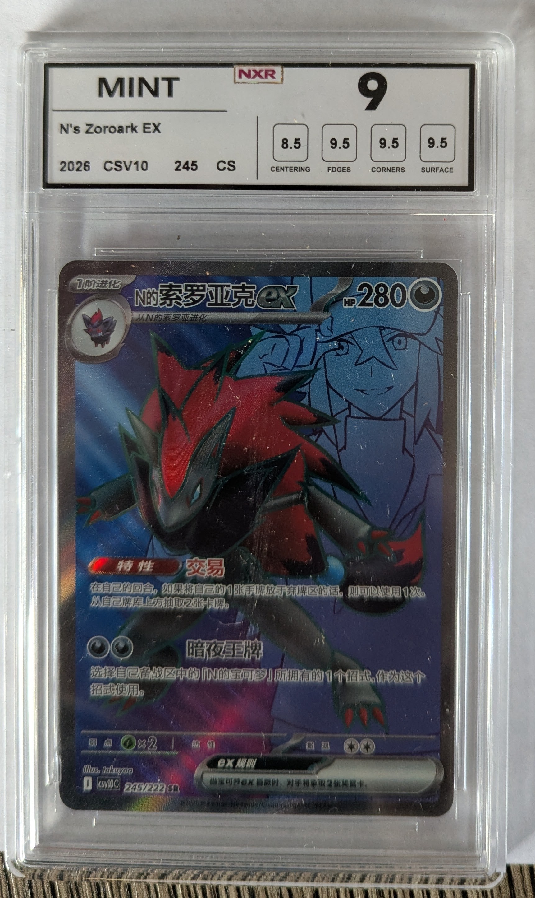 N's Zoroark ex foto 1