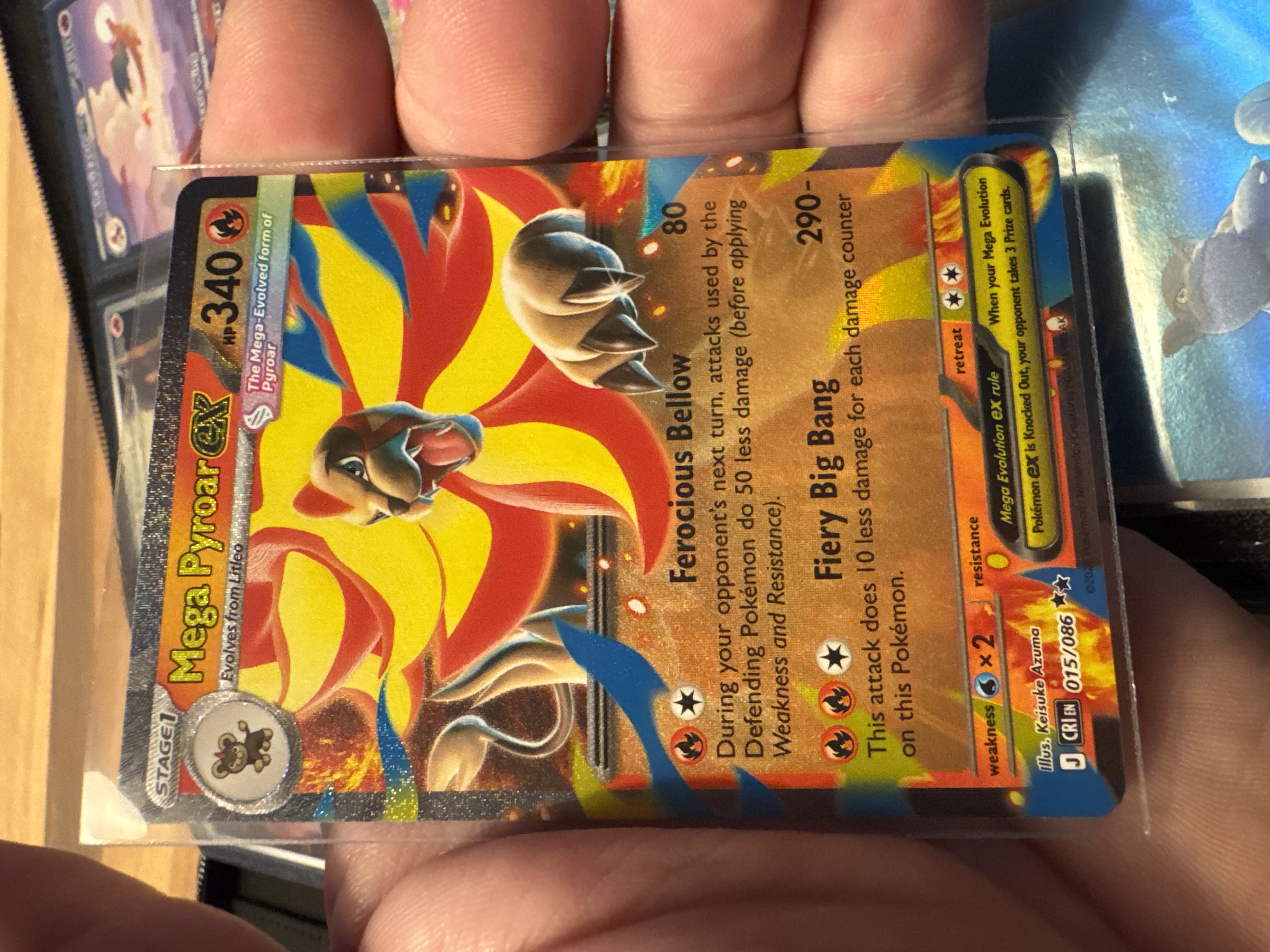 Mega Pyroar ex foto 1