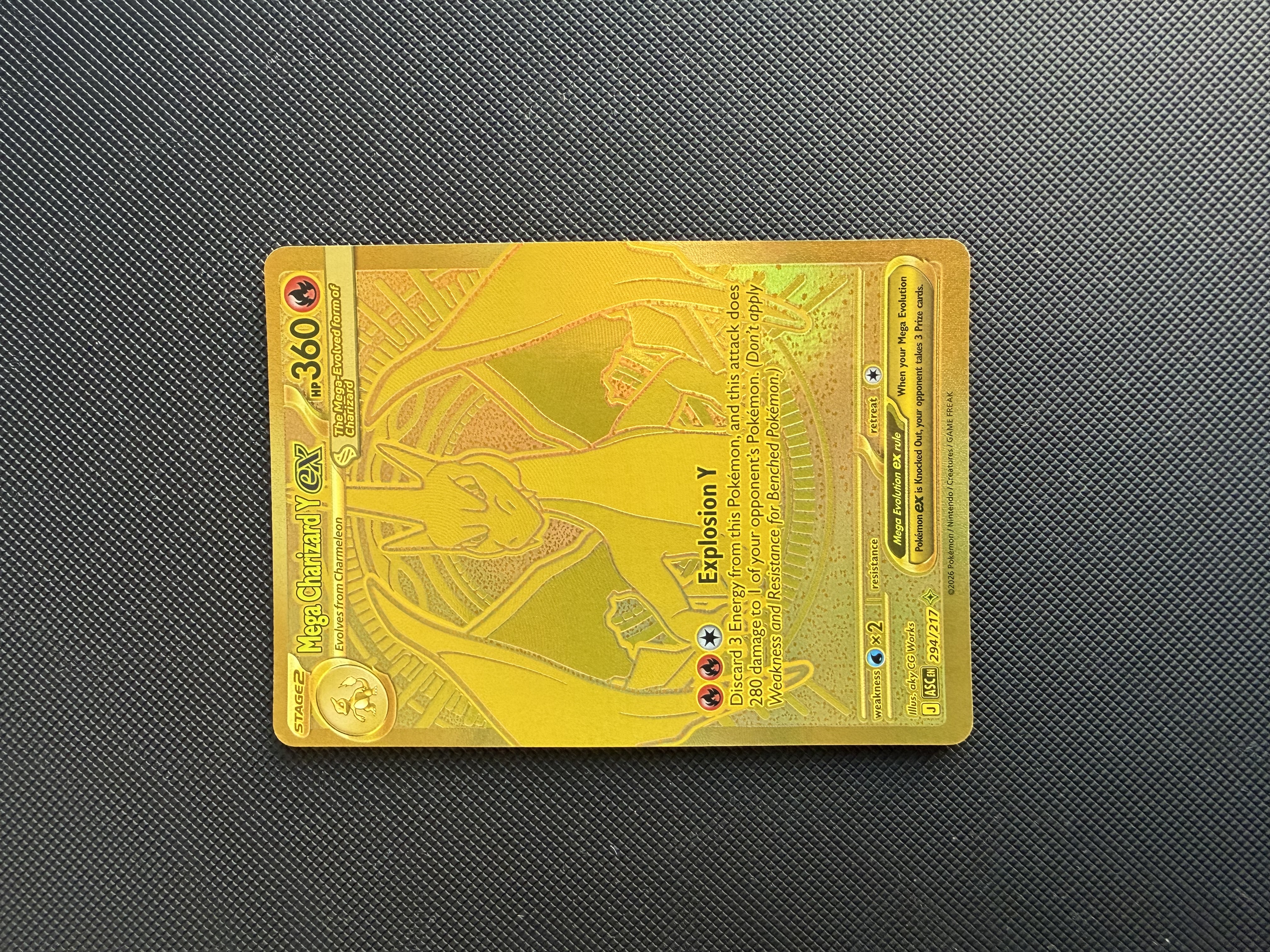 Mega Charizard Y ex foto 2
