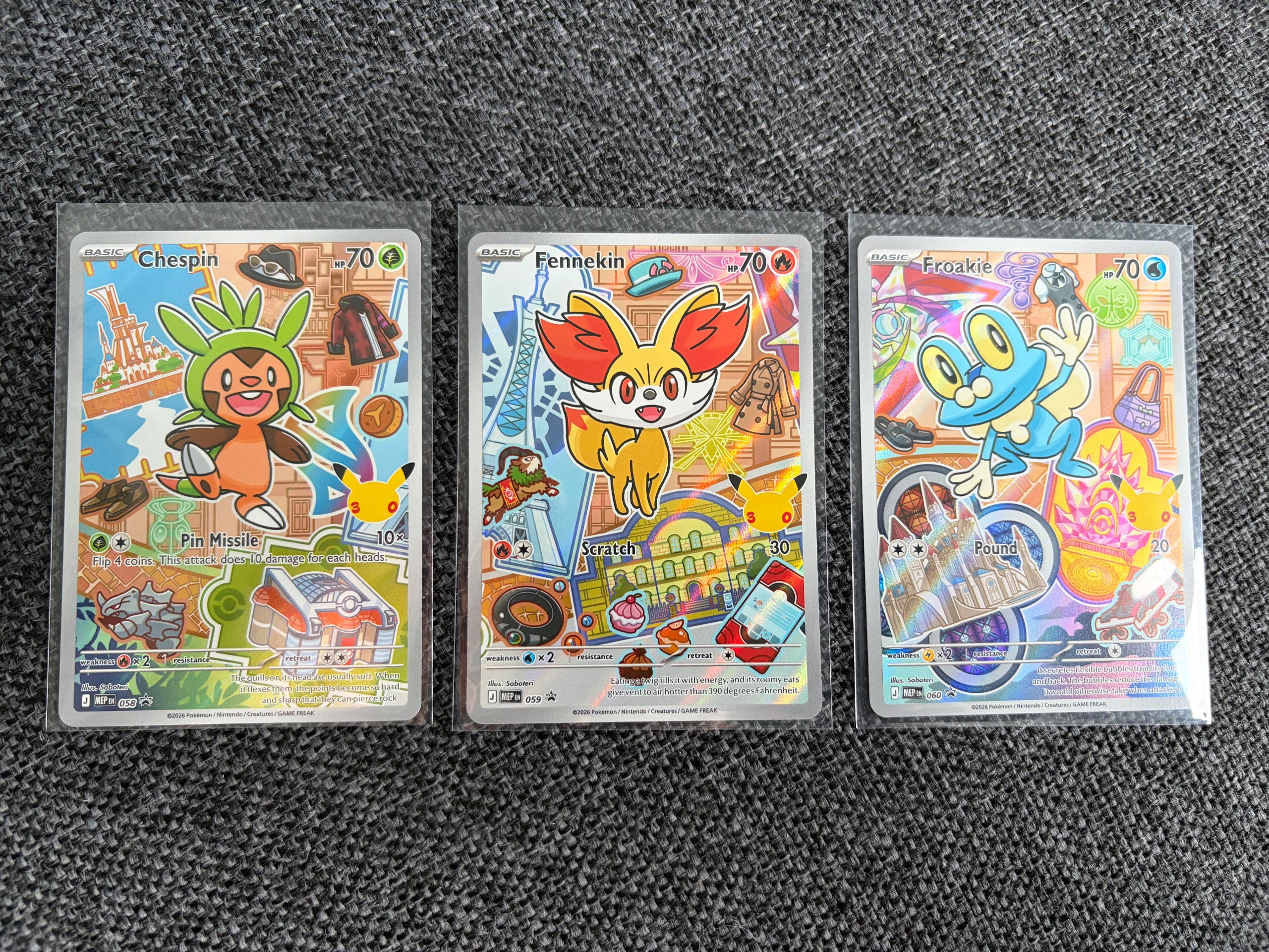 First Partner set gen 6 - Chespin / Fennekin / Froakie foto 3