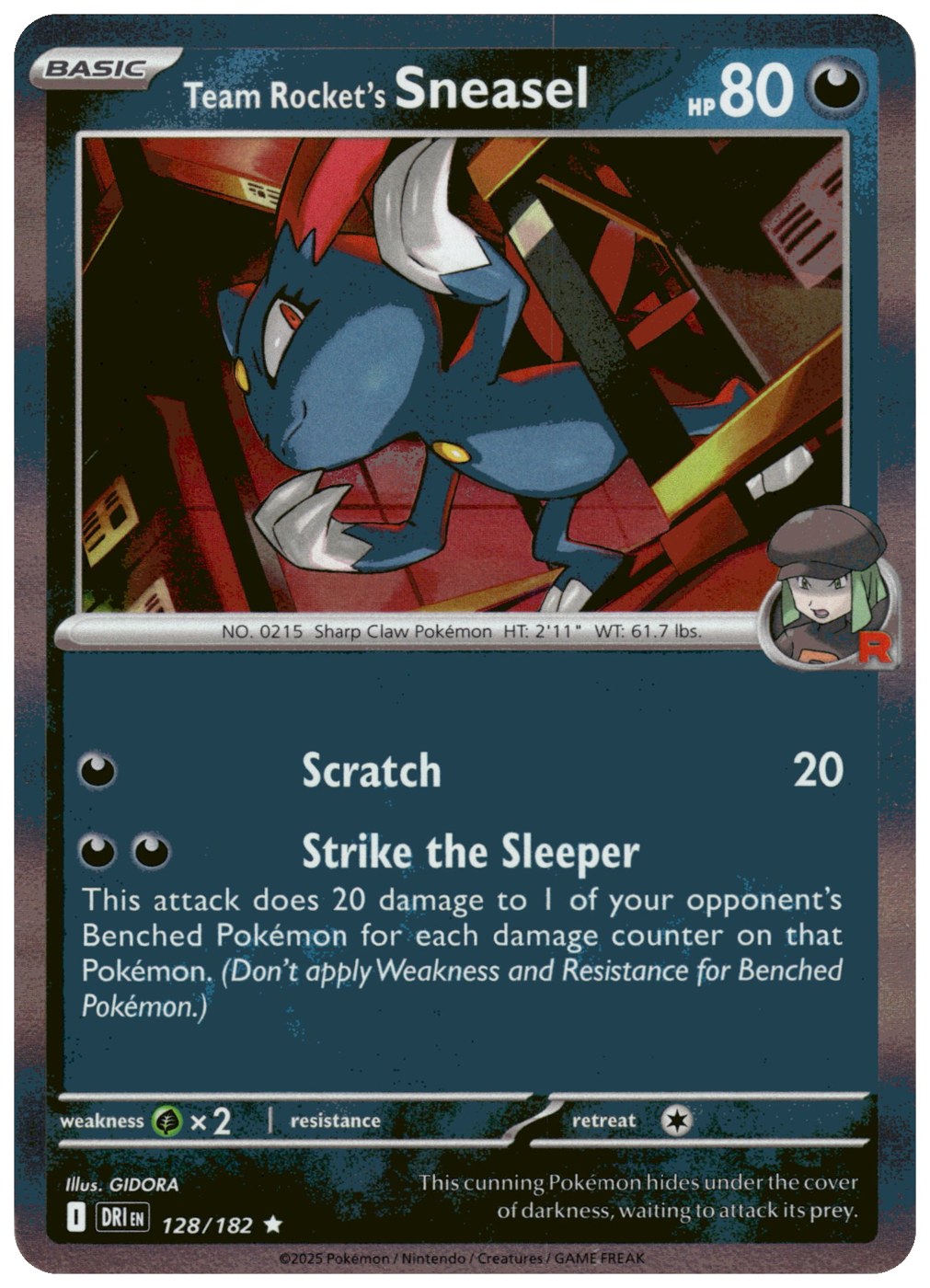 Team Rocket's Sneasel