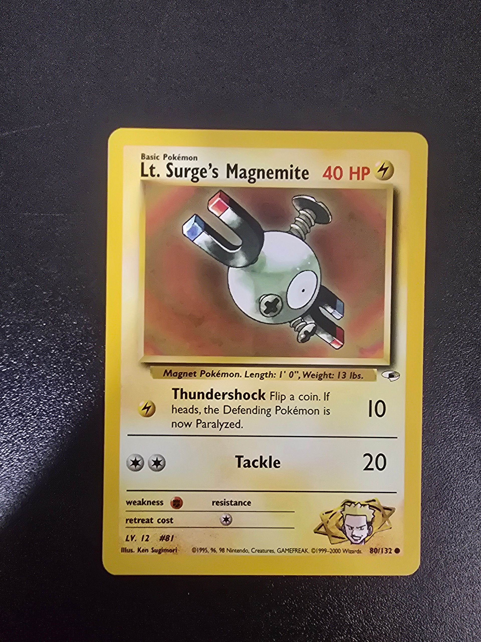 Lt. Surge's Magnemite