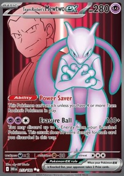 Team Rocket's Mewtwo ex foto 1