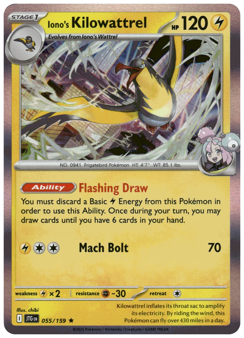 Iono's Kilowattrel