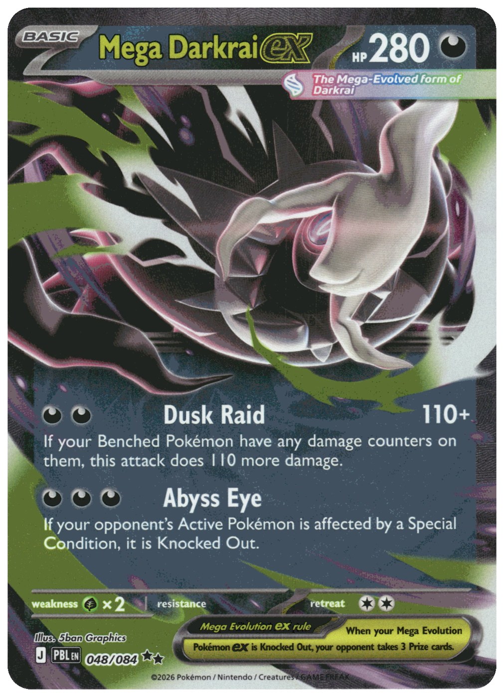 Mega Darkrai ex