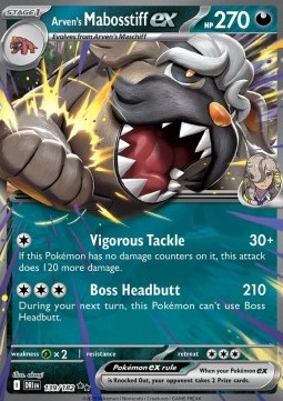 Arven's Mabosstiff ex