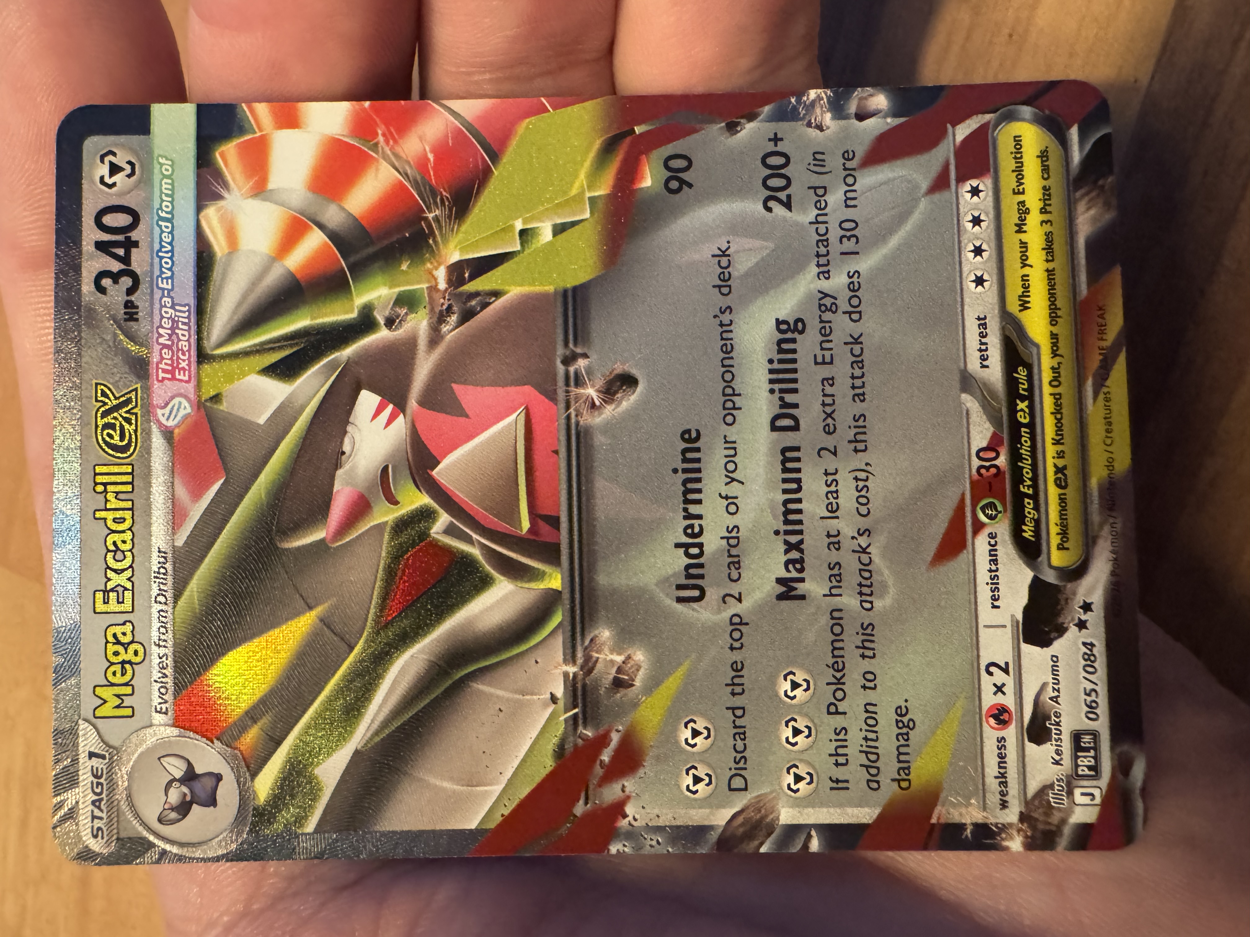 Mega Excadrill ex