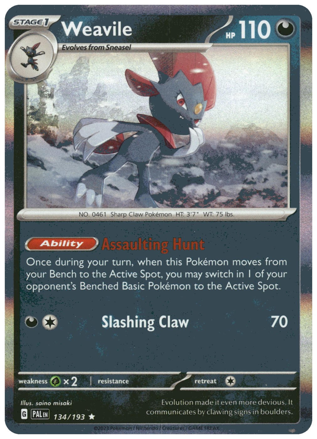Weavile