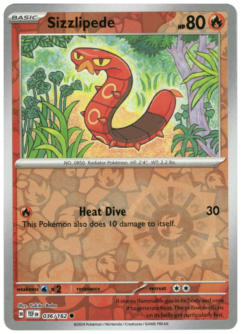 Sizzlipede