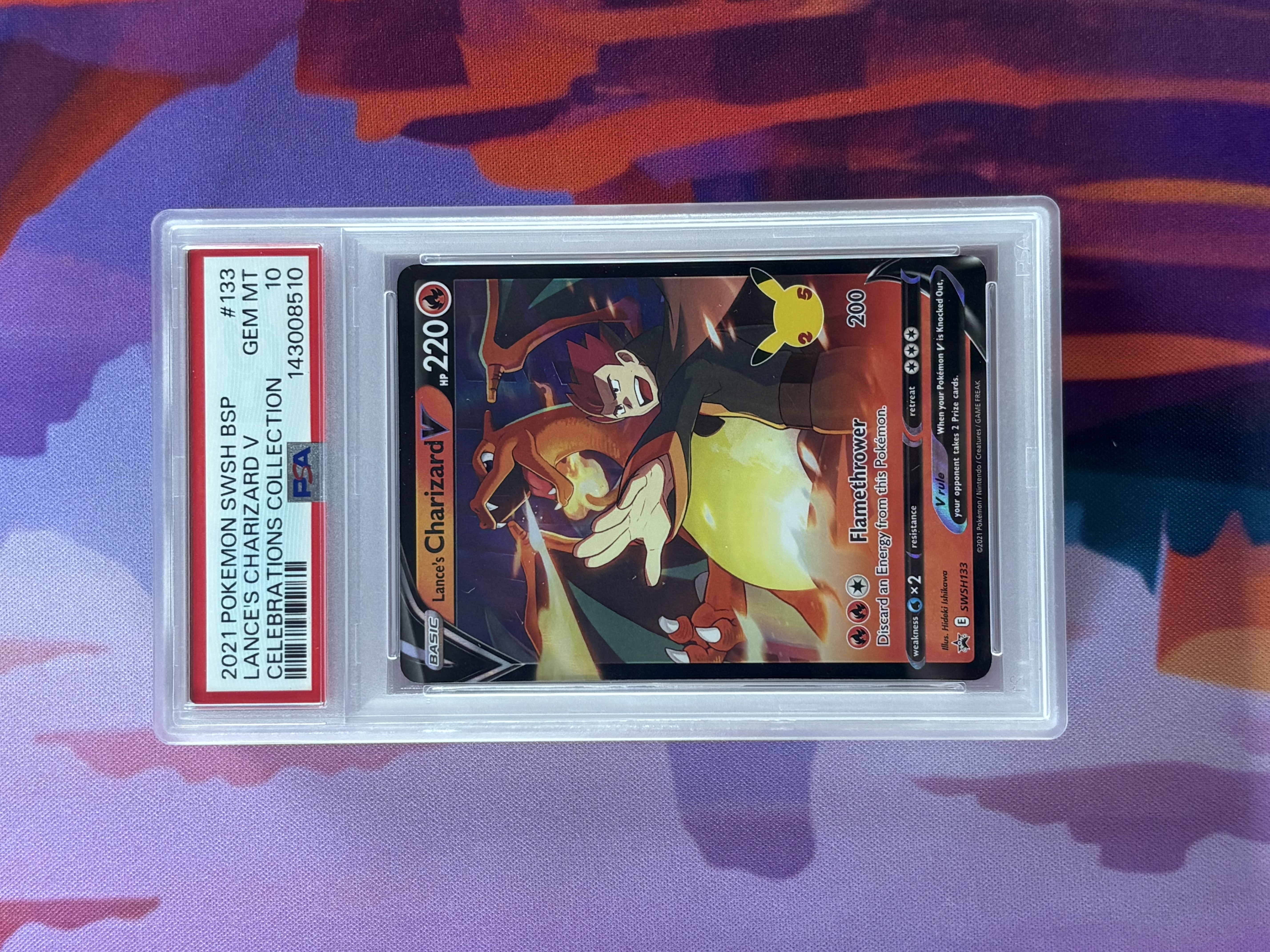 Lance's Charizard V foto 1