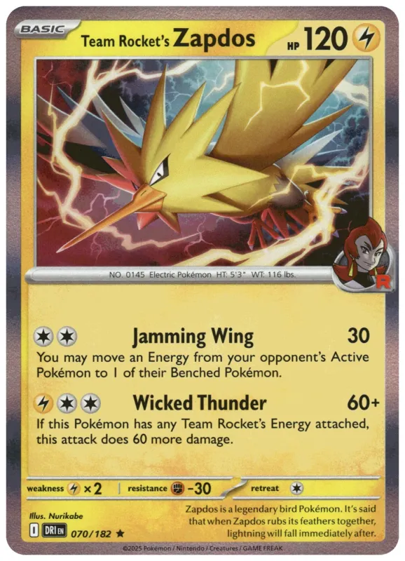 Team Rocket's Zapdos