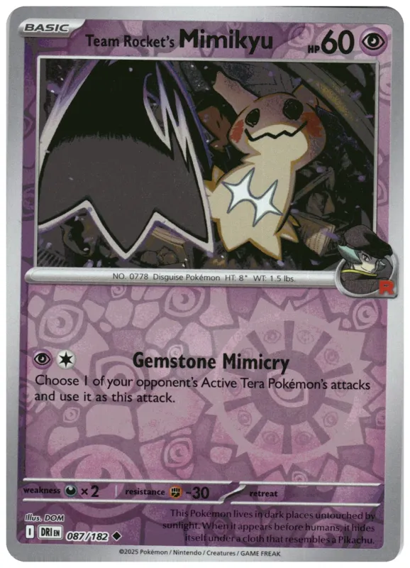 Team Rocket's Mimikyu