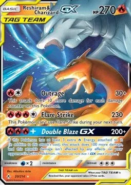 Reshiram & Charizard-GX