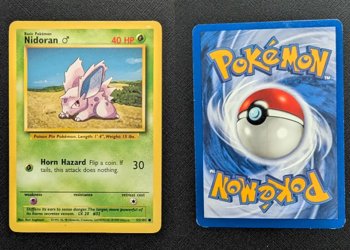 Base Set (Unlimited) bundel - 8 kaarten - Kakuna, Abra, Machop, Prof. Oak e.a. foto 8