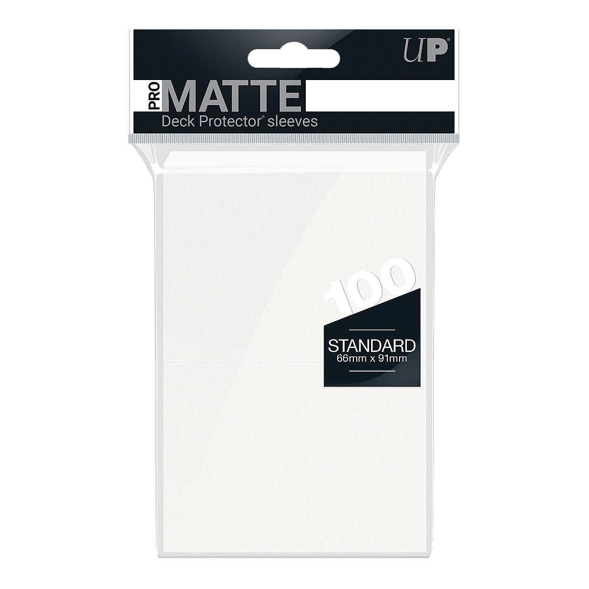 Ultra PRO PRO-Matte Standard Deck Protector Sleeves White (100ct)