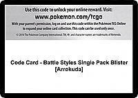 Code Card - Battle Styles Single Pack Blister [Arrokuda]