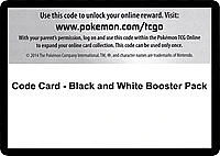 Code Card - Black and White Booster Pack