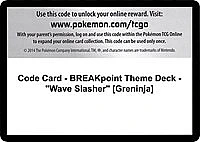 Code Card - BREAKpoint Theme Deck - "Wave Slasher" [Greninja]