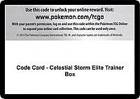 Code Card - Celestial Storm Elite Trainer Box