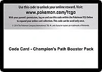 Code Card - Champion's Path Booster Pack