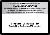 Code Card - Champion's Path Special Pin Collection [Circhester]