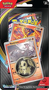Chaos Rising Single Pack Blister [Reshiram/Moltres]