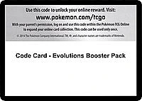 Code Card - Evolutions Booster Pack