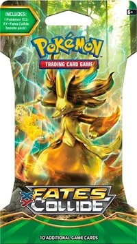 XY - Fates Collide Sleeved Booster Pack [Delphox BREAK]