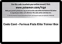 Code Card - Furious Fists Elite Trainer Box
