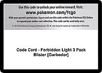 Code Card - Forbidden Light 3 Pack Blister [Garbodor]
