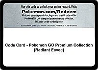 Code Card - Pokemon GO Premium Collection [Radiant Eevee]