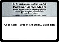 Code Card - Paradox Rift Build & Battle Box