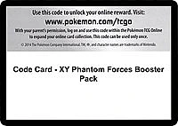 Code Card - XY Phantom Forces Booster Pack
