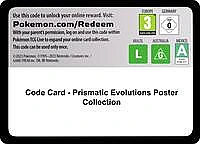 Code Card - Prismatic Evolutions Poster Collection