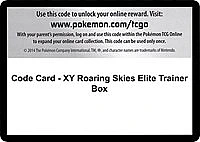 Code Card - XY Roaring Skies Elite Trainer Box
