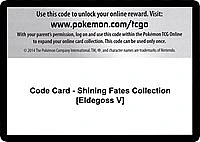 Code Card - Shining Fates Collection [Eldegoss V]