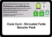 Code Card - Shrouded Fable Booster Pack