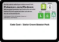 Code Card - Stellar Crown Booster Pack