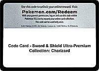 Code Card - Sword & Shield Ultra-Premium Collection: Charizard