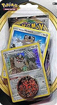 Sword & Shield Single Blister Pack [Galarian Meowth & Galarian Perrserker]