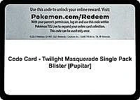 Code Card - Twilight Masquerade Single Pack Blister [Pupitar]