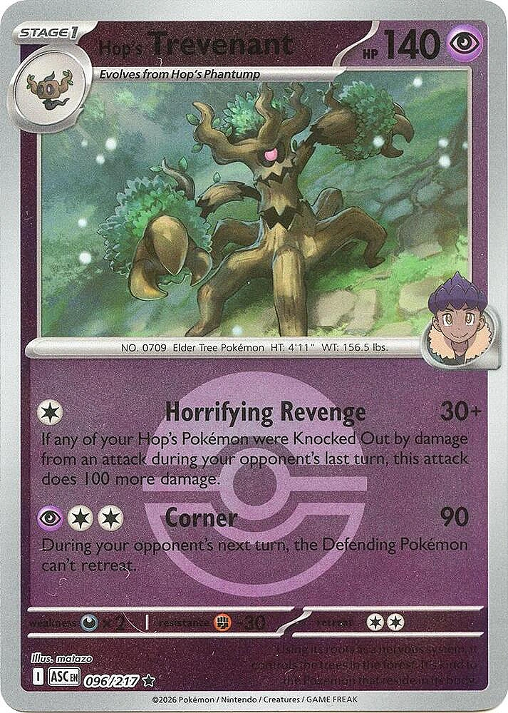 Hop's Trevenant (Poke Ball)