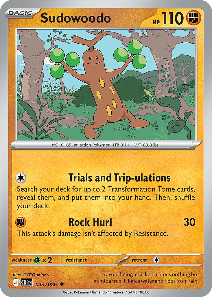 Sudowoodo