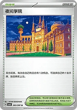 Academy at Night