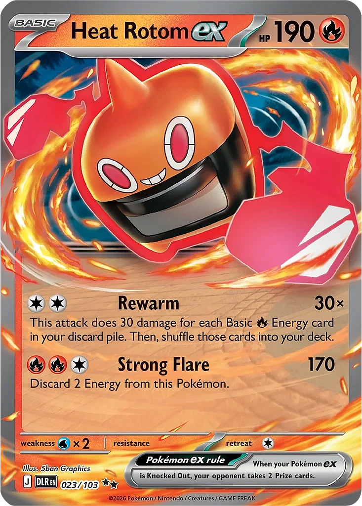 Heat Rotom ex
