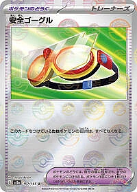 Protective Goggles (Poke Ball Pattern)