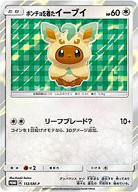 Poncho-wearing Eevee
