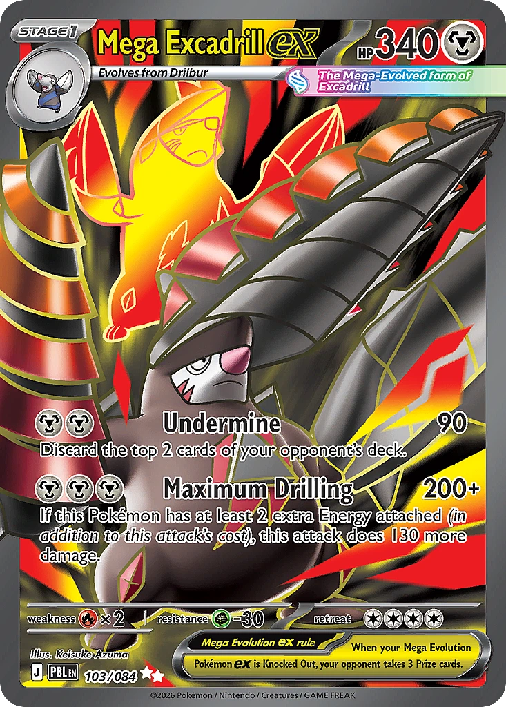 Mega Excadrill ex